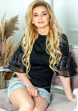 Caring Ukrainian Model Olga From Lviv Yo Hair Color Blond