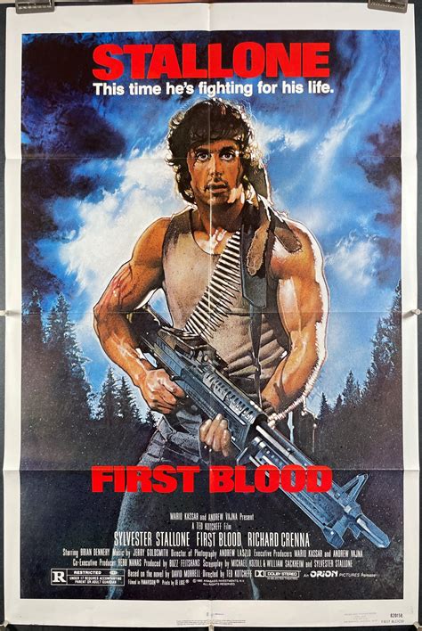 Rambo First Blood Poster Vlrengbr