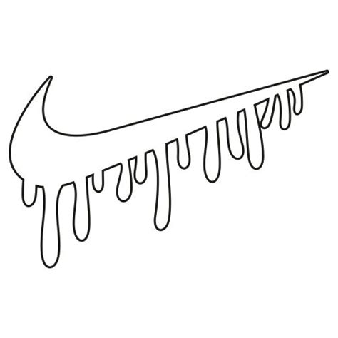 Drippy Nike Logo Drawing How To Draw Nike Logo Drip How To Images