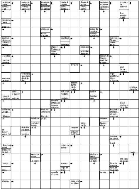 Mots fléchés à imprimer (cruciverbiste). Mots Fleches A Imprimer Geants serapportantà Mots Croises ...