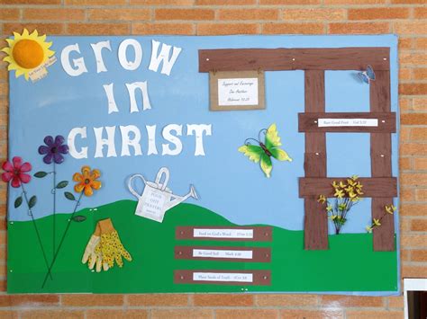 Overlook Church Of Christ Grow In Christ Bulletin Board Church