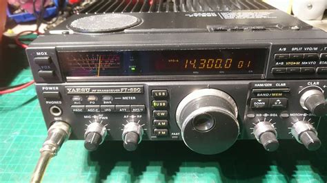 Yaesu Ft 890 Test After Repair And Realignment Youtube