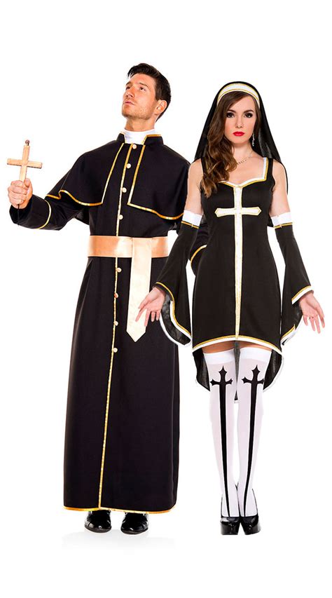 Sinfully Hot Nun Costume Sexy Nun Costume