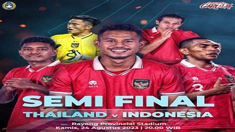 Hasil Indonesia Vs Thailand Semifinal Piala Aff U Live Streaming