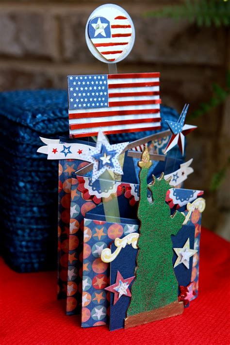 Happy 4th of july card, printable card, digital card, greeting card, fourth of july card, independence day, red white and blue, 4th of july. Today's Creations: Handmade Patriotic cards for Fourth of ...