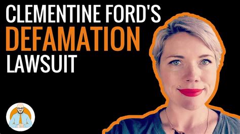 Clementine Ford Suing For Defamation Youtube