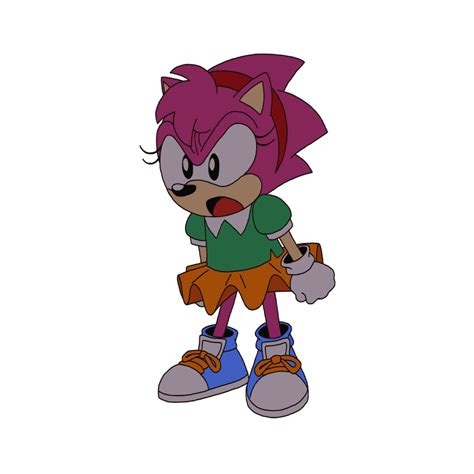 Amy Rose Sonic The Hedgehog Ova Vector By Monicapixarfan2001 On