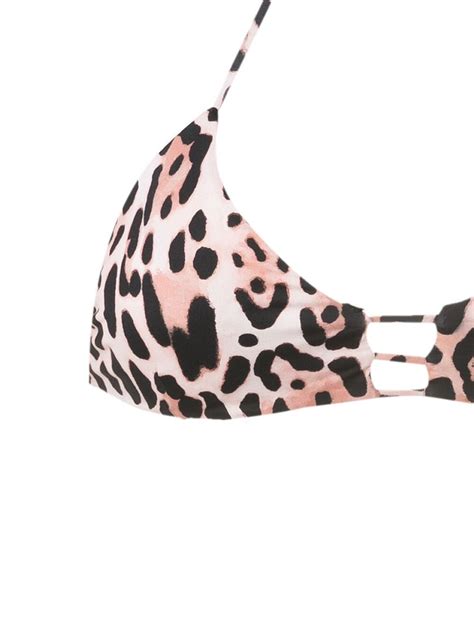 Brigitte Leopard Print Bikini Set Farfetch