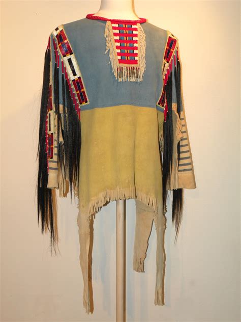 Plains Indian Style Buckskin War Shirt Some Of My Creations Pinterest Native Americans