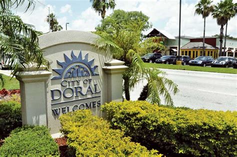 doral is the fastest growing large city in florida miami today