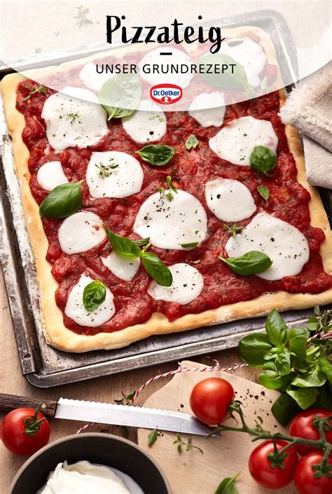 Grundrezept Pizzateig Rezept in 2021