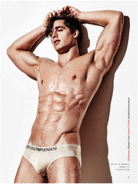 Hot For Teacher Pietro Boselli Models Underwear For Attitude Cover Shoot The Fashionisto