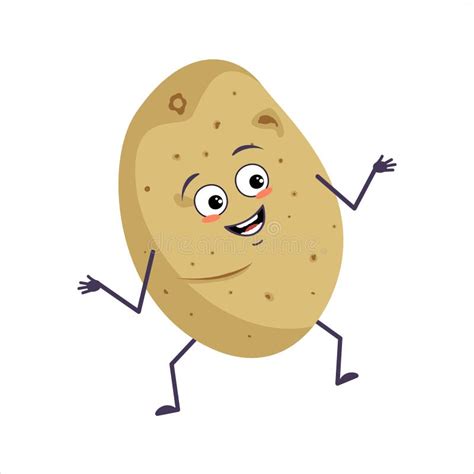 Potato Hero Illustration Stock Vector Illustration Of Potato 128471726