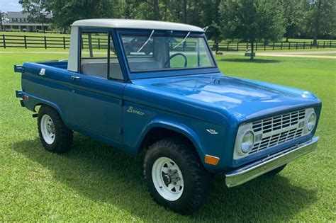1968 Ford Bronco Pickup For Sale On Bat Auctions Sold For 24250 On