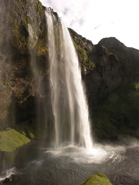 Wasserfall Auf Island Foto And Bild Landschaft Wasserfälle Bach Fluss And See Bilder Auf