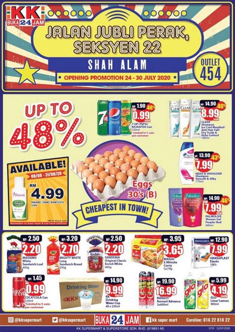 tips murah di shah alam seksyen 2. 24-30 Jul 2020: KK Super Mart Opening Promotion at Jalan ...