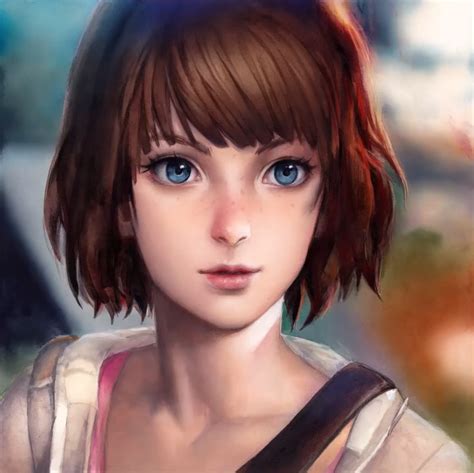 Anime Picture Life Is Strange Max Caulfield Laovaan Single Short Hair