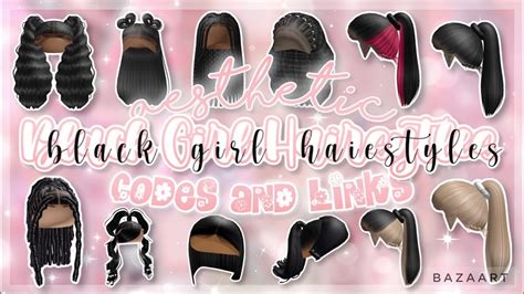 Black Girl Hair Codes And Links Pt1 Roblox Bloxburg Berry Avenue