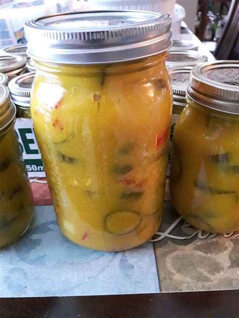 Delicious Golden Mustard Pickles Recipe
