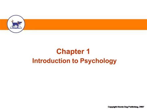 Ppt Chapter 1 Introduction To Psychology Powerpoint Presentation