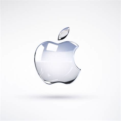 Apple Glass Logo Ipad Wallpaper Download Iphone