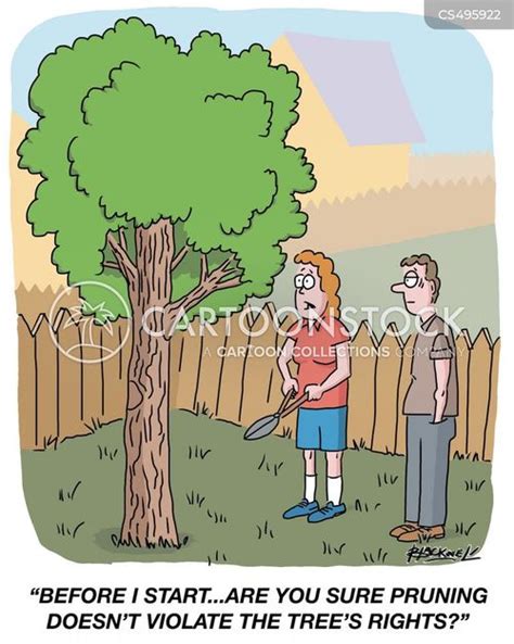 Tree Cartoons And Comics Funny Pictures From CartoonStock