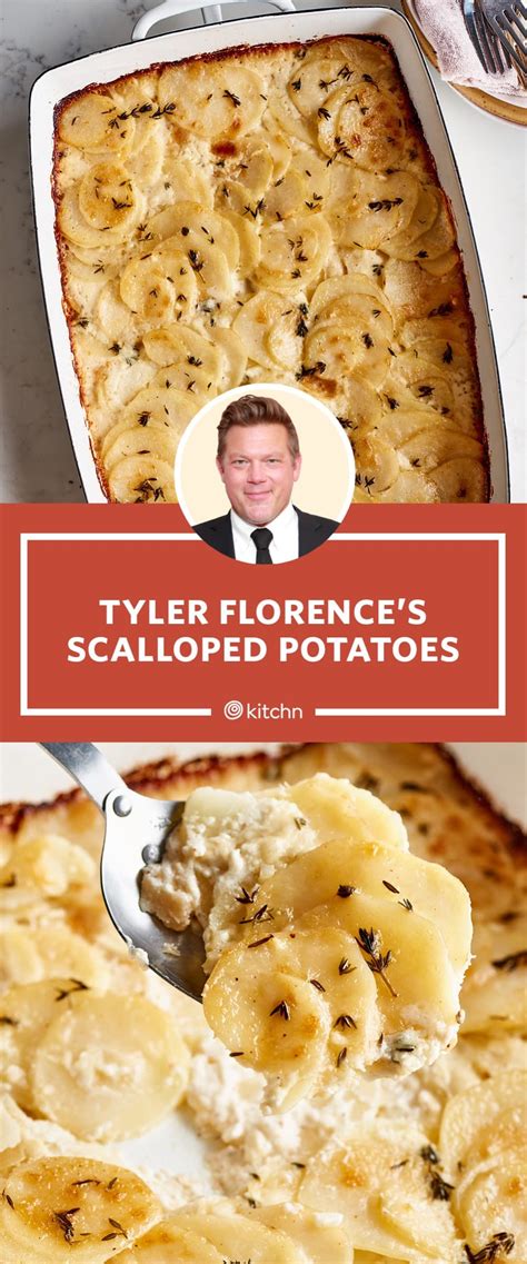 Tyler Florence Has A Clever Trick For Making The Best Scalloped