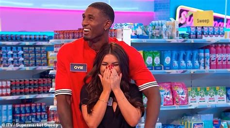 Viewers were unimpressed by the perishable produce thrown on the floor. Love Island's Ovie Soko and India Reynolds get 'VERY ...