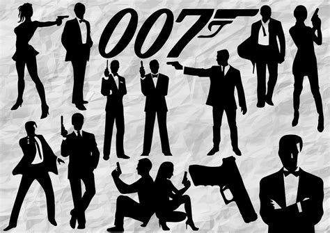 13 James Bond Svg Cut Files Instant Download Printable Etsy