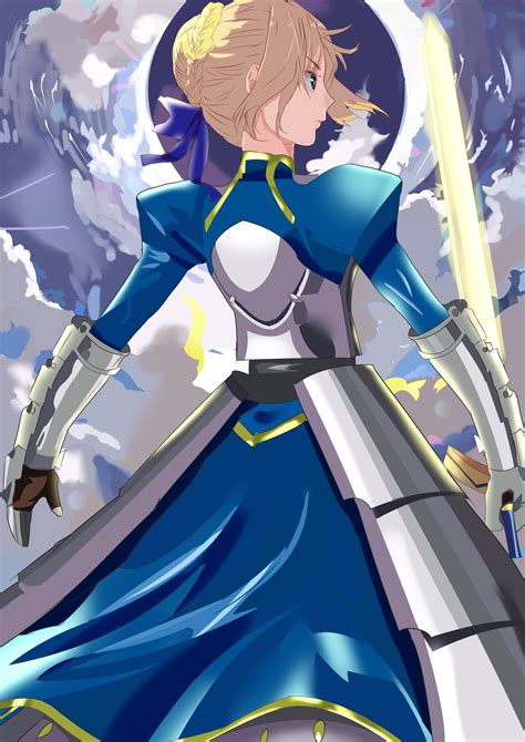 Anime Anime Girls Fate Series Fate Stay Night Fate Grand Order Artoria Pendragon Saber Excalibur