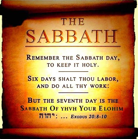 What Day Is Our Blessed Sabbath Part One