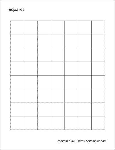 Squares Free Printable Templates And Coloring Pages