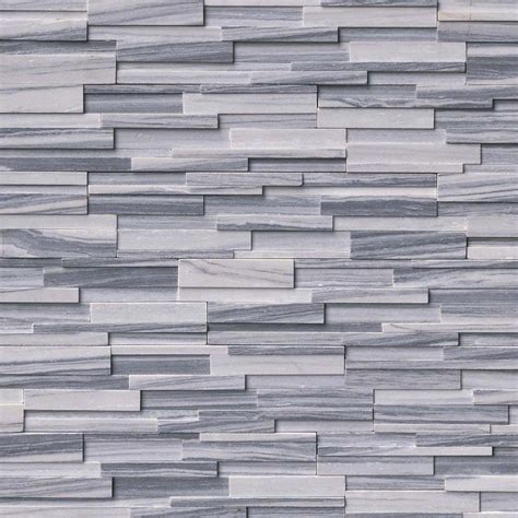 Alaska Grey 3d Honed Ledgerstacked Stone Panels Sognare