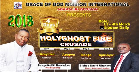 Grace Of God Mission Intl Abakaliki 2018