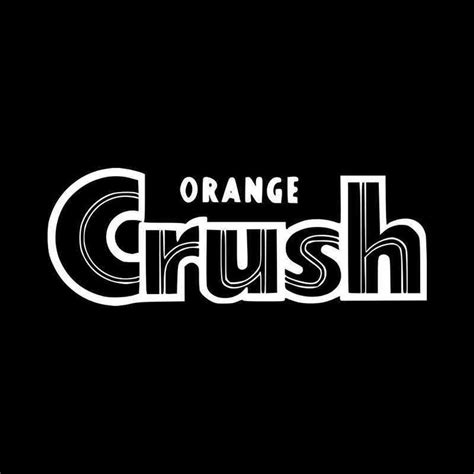 Orange Crush Vinyl Decal Sticker