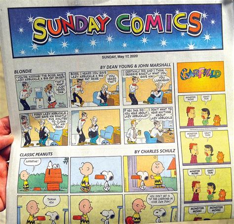 One Page Sunday Comics To Make Debut Next Week Southern Standard