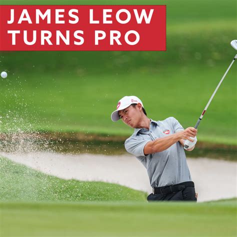 Singapore Golfer And Sea Games Gold Medallist James Leow Turns Professional Sga