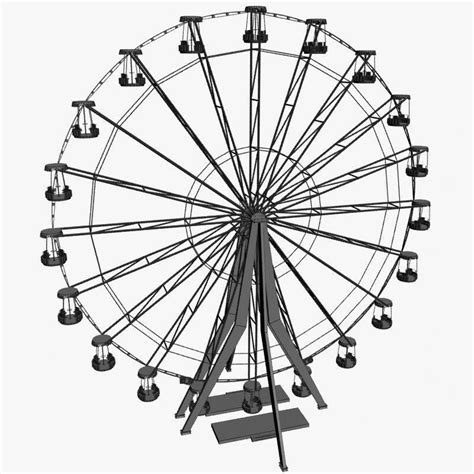 Https://techalive.net/draw/how To Draw A 3d Ferris Wheel
