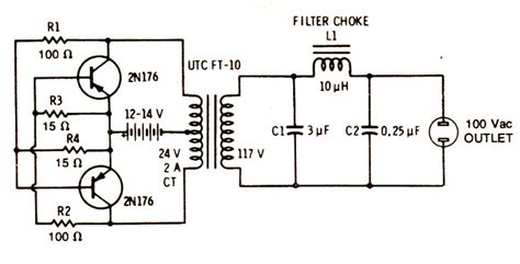 Circuit Diagram Knowledge How To Make A Simple Inverter Circuit At Home