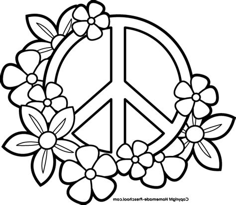 Our coloring pages require the free adobe acrobat reader. Peace Sign Mandala Coloring Pages at GetColorings.com ...