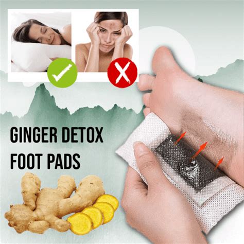 Ginger Detox Foot Patches Set Of 10 Ty Giraffe