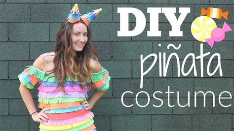 Diy Piñata Costume Youtube