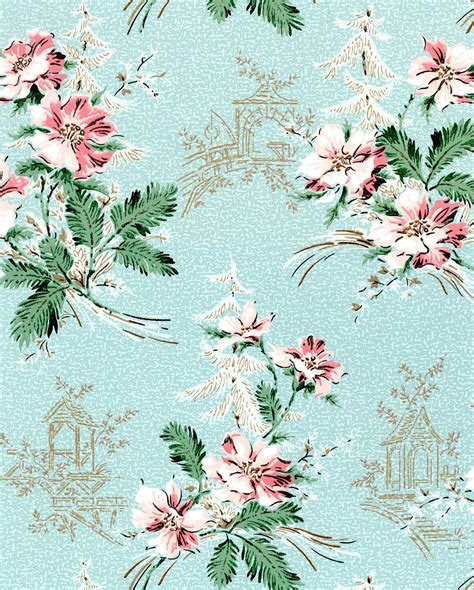 Vintage Floral Wallpaper Wallpaper Hd