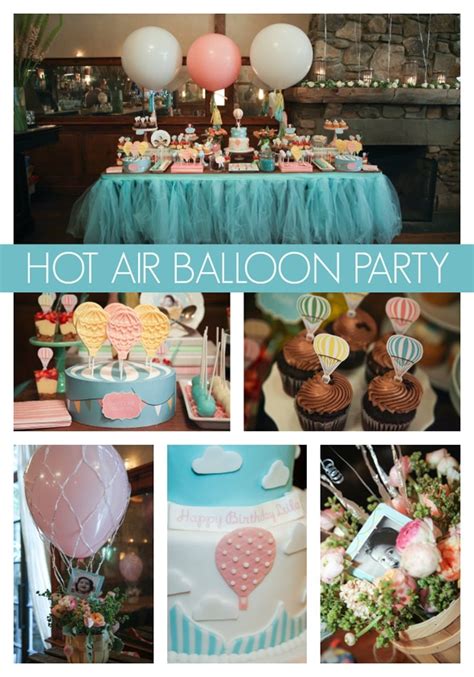 Hot Air Balloon Party Pretty My Party