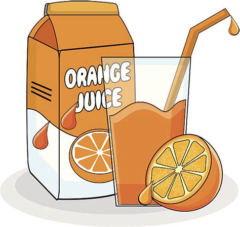 Cartoon Orange Juice Box Orange Juice Box Ml Juice Revolution