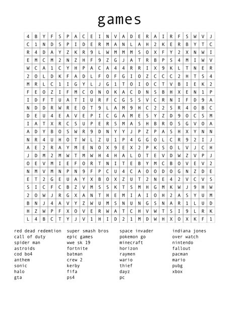 Find The Pixar Objects Word Search Wordmint