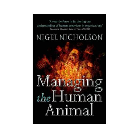 Managing The Human Animal Hardcover Pre Owned Books Music And Dvd