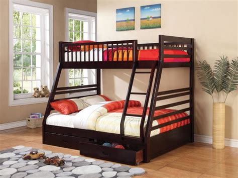 Coaster® Ashton Twin Over Full 2 Drawer Bunk Bed Fischer Furniture