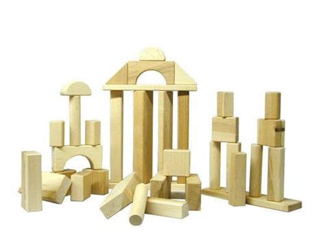 Kids Wooden Block Sets Made In The Usa Fawnandforest