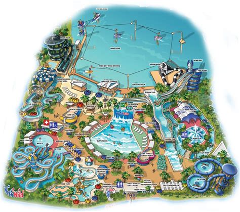 I prodotti wet n wild® di markwins italia: Wet'n Wild Orlando Map of Wet n Wild Water Park ...